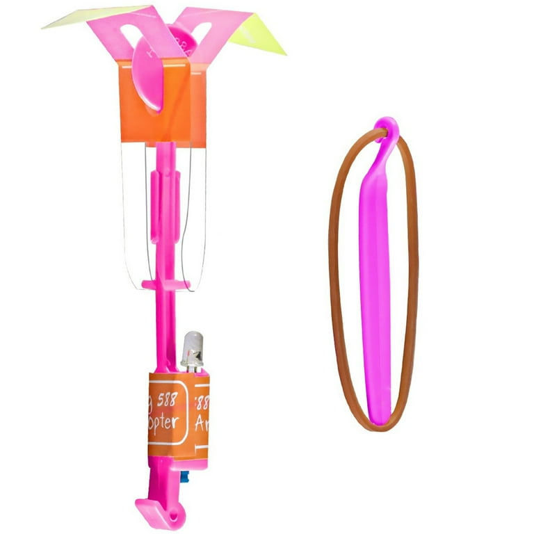 Rinco Light Up Slingshot Dragonfly Glowing Led Toy 12 Pack
