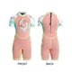 thumbnail image 3 of Niños con traje de neopreno traje de buceo traje de buceo con una sola pieza plena corporal rotulada resistente al desgaste traje de surf para niñas juventud adolescente niño niño xl 2mm Inevent OD003637-04, 3 of 7