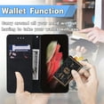 thumbnail image 2 of Étui pour Google Pixel 6A Durable en Cuir PU Magnétique Porte-Cartes Portefeuille à Rabat, 2 of 5