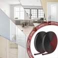 thumbnail image 3 of 6 Meters Rubber Stripping Door Seal Strip, D-Shape Soundproof Seal Strip Weather Stripping, Self-Adhesive, 3 of 5