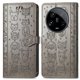 thumbnail image 1 of Funda Cartera FOXDOCK para Xiaomi 14 Ultra , Flip PU con Relieve de Gatos y Perros, Tarjetero y Soporte, 1 of 6