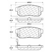 mazda rx-8 disc brake pad set