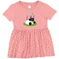 thumbnail image 3 of Inktastic Golf Cart Golfing Girls Baby Dress, 3 of 5
