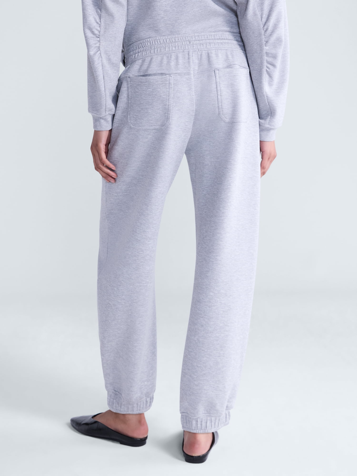 Scoop Women's and Women's Plus New Scubaknit Barrel Pants, Sizes XS-4X