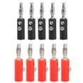 thumbnail image 1 of Conectores de Conector de Poste de de Terminal de Cable de Enchufes Banana de 4 Mm de 10 Piezas Rojo + Negro Sunnimix none, 1 of 8