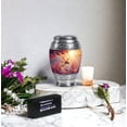 thumbnail image 6 of Dragonfly Urns For Human Remains For Adults, Small Keepsake Urns For Ashes Women And Men, Blue Mini Cremation Urn For Human Ashes Small 3 Inch, Brown Tiny Urn For Adults For Male And Female, 6 of 7