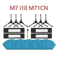 thumbnail image 1 of Reemplazo de robots de barrido 16 piezas de repuesto para Midea M7 I10 M71cn filtro de cepillo lateral paño de fregona, 1 of 4