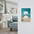 thumbnail image 5 of Balery Shopping Cart On Tropical Beach for Duplex Wall Plates Kit, Electrical Outlet Covers, Standard Size 1-Gang 5.0" x3.0", Electric Receptacle Plug Covers-Style S, 5 of 6