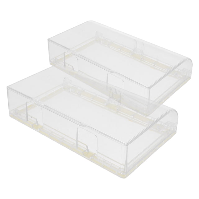 Shisuyan 2pcs Outdoor Waterproof Electrical Box Plastic Junction Box Waterproof Electrical Box Plastic Project Box Electrical Waterproof Box Diy Electronic Junction Box