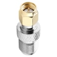 thumbnail image 3 of Adaptador coaxial rf sma macho a f Hurbra de 2 piezas, conector de acoplamiento recto, Nueva, Alta transmisión de Señal, Fabricante Profesional, para aplicatos de rf,, 3 of 7