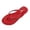 Red, variant on XUNKUSGA Flip Flops for Women Summer Beach Leather Flat Thong Sandals for Women Lightweight Durable Non-Slip Essentials Slides for Women,Black,5.5