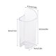 thumbnail image 1 of Portacepillos de pared | Estante para cepillos de dientes de baño sin perforaciones | Base de drenaje impermeable | Gran capacidad de carga | Organizador compacto para cepillos de dientes,, 1 of 4