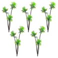 thumbnail image 1 of 5 uds acuario árbol de coco ornamento pecera decoración plástico árbol de coco decoración kaili Sencillez, 1 of 5