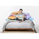 thumbnail image 2 of Almohada para dormir de perfil medio tamaño queen Blu Sleep P-Elevate-QN-MB, 2 of 2
