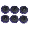 thumbnail image 4 of koolsoo 6Pcs Brake Hub Cleaning Discs Brake Drum, Rotor, Around Studs Rust Removal Purple, 4 of 9