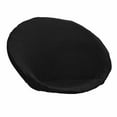 thumbnail image 2 of Soft Saucer Chair Slipcover, Removable Polyester Moon Chair Cover, for Living Room Adults - Black, 2 of 7