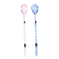 thumbnail image 1 of Cucharillas de vidrio agitadores y cucharas transparentes resistentes al calor para café, té, helado, postre, cóctel, batido, 1 of 6