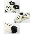 thumbnail image 6 of Flower Socks Women 5 Pairs Cute Retro Preppy High Ankle Cotton Sock Stripe Plaid Bow Socks, 6 of 7