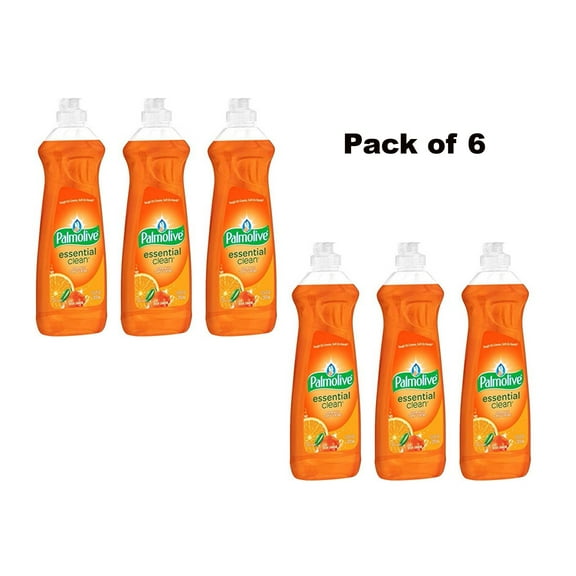 Palmolive Essential Clean Orange Tangerine Dish Liquid 14 Fl Oz Pack Of 6