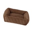 thumbnail image 4 of Vaveren Cute Dog Bed Non Slip Bottom Cute Puppy Bed for Puppy Small Medium Dogs Cats L Brown L, 4 of 8