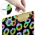 thumbnail image 3 of FMSHPON Rainbow Sunflower Clipboard Hardboard Wood Nursing Clip Board and Pull for Standard A4 Letter 13x9 inches, 3 of 4