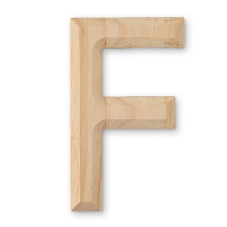 UPC: 0195158461862 | 8  Beveled Wood Letter by Make Market®