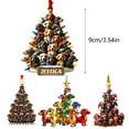 thumbnail image 3 of Dachshund Christmas Ornament,Christmas Tree Dachshund Pendants,2D Acrylic Cute Sausage Dog Tree Decoration Car Interior Hanging Ornament Crafts Dog Lover Gift(B), 3 of 9