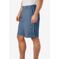thumbnail image 3 of KingSize Men's Big & Tall Knockarounds 8" Full-Elastic Cargo Shorts, 3 of 6