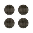 thumbnail image 1 of Juego 4 Platos Galerias El Triunfo De Porcelana Diseño Cuadros Negro, 1 of 4