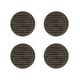 thumbnail image 1 of Juego 4 Platos Galerias El Triunfo De Porcelana Diseño Cuadros Negro, 1 of 4