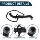 thumbnail image 4 of Manguera de radiador Unique Bargains para Mercedes-Benz S-Klasse V221 W221 S 450 4.7L Benzin 2005-2013 No.2215014984 Tubo de agua de refrigeración de goma negro 1 pieza, 4 of 6