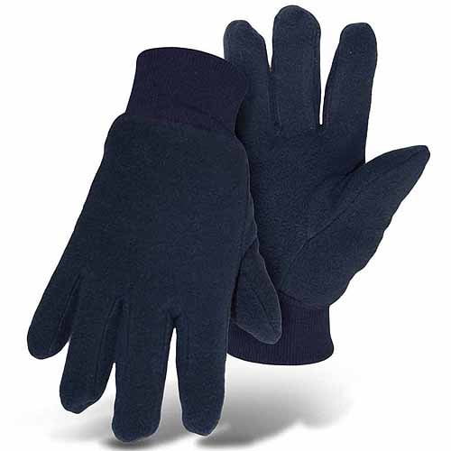 Boss Gloves Navy Insulated Arctic Fleece Gloves