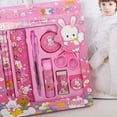 thumbnail image 2 of TIELUTT 9 Piece Stationery Set Student with School Easter Crafts for Kids Ages 4-8 Craft Table with Storage Craft Storage Containers Stationery Paper and Envelopes Set Cute Craft Storage, 2 of 4