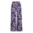 thumbnail image 2 of Nine.Eight Women Casual Relaxed Fit Wide Leg Pants, 2 of 5