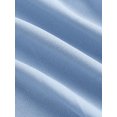 thumbnail image 4 of Blue Square Neck Shell Sleeve Pleated A-Line Midi Dress For Formal Occasions, 4 of 4