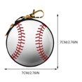 thumbnail image 2 of Mini Billetera Creativa Con Forma Monedero para Y Niñas (béisbol), 2 of 3