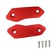 thumbnail image 3 of 2x Placas de bloqueo de espejo de motocicleta Decoraciones de aleación de aluminio de repuesto Rojo, 3 of 8