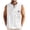 White, variant on Sakmal Black Plus Size Tank Tops for Men Notch Neck Black with Pockets Solid Drawstring Camisole Men Sleeveless T Shirts