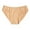 Beige, variant on LYEAA Cotton Womens Underwear Bikini Low Rise Cool Briefs Breathable Comfort Solid Daily Panties Fashionable Underpants Blue M