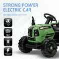 thumbnail image 2 of Xuanlur 12 V Tractor Trailer Powered Ride-On Toy with Remote Control, Power Display and USB Port, 2 of 7