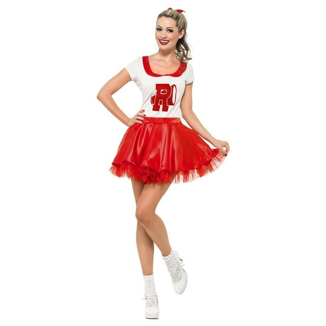 Grease Womens Sandy Olsson Cheerleader Costume