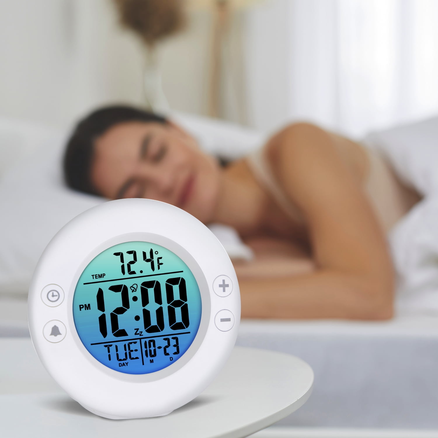 Westclox Digital Color Fade Alarm Clock with LED Display
