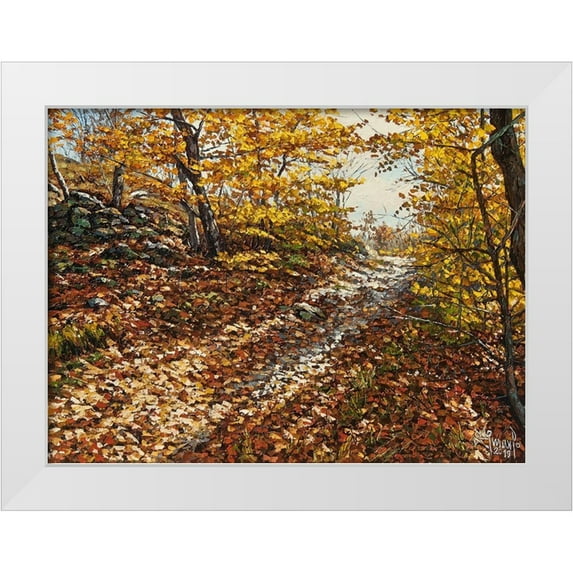 Ziman, Peter 14x11 White Modern Wood Framed Museum Art Print Titled - Autumn Still Life