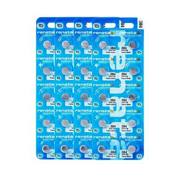 384 / SR41SW Renata Silver Oxide Button Battery