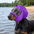 thumbnail image 5 of Transparent Waterproof Dog Ear Protectors, Soft Pet Bathing Shower Cap for Dogs, Dog Swimming Ear Cover to Prevent Water Entry, 5 of 6