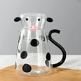 thumbnail image 2 of Milk Glass Kettle Cute Coffee Pot Portable for Milk large, 2 of 8