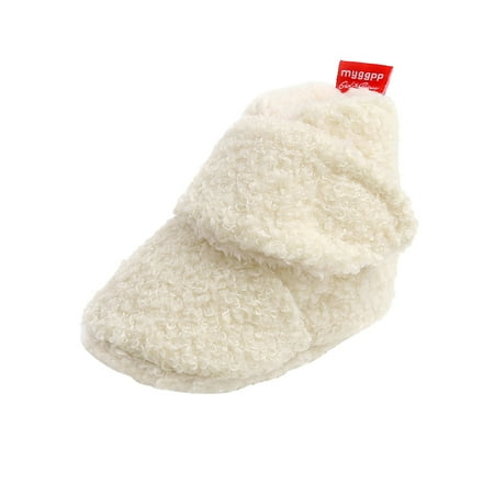 

ZMHEGW Walkers Baby Snow Shoes Prewalker Boots Booties Toddler Soft First Girls Warming Boys Baby Shoes