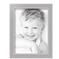 thumbnail image 2 of ArtToFrames 9" x 12" Silver Picture Frame, 9x12 inch Silver Wood Poster Frame (WOM-5388), Pack, 2 of 8