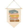 thumbnail image 1 of Banner FYSIA, banderín de lona, 39 x 28 cm, color beige, decoración de aula, 1 of 6