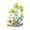 7638-Yellow Rose Shop, variant on HZLKADAQ Flower House Street View Building Model Building Blocks Toys, 9 Different Styles of Mini City Building Models Creative DIY Assembly Toys Children's Adult Desk Office Desk Ornament Gifts